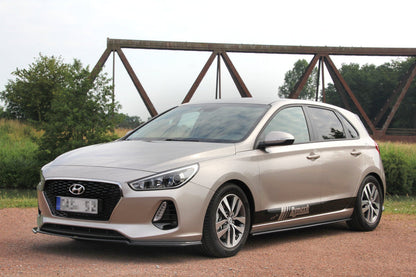 Maxton Design Hyundai I30 MK3 Hatchback Front Splitter V.1