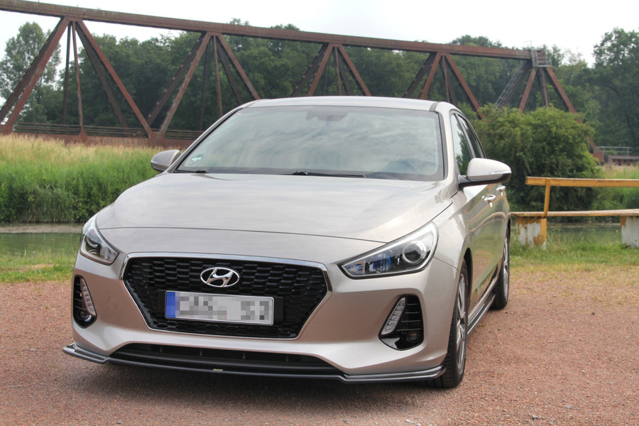 Maxton Design Hyundai I30 MK3 Hatchback Front Splitter V.1