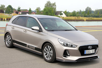 Maxton Design Hyundai I30 MK3 Hatchback Front Splitter V.1