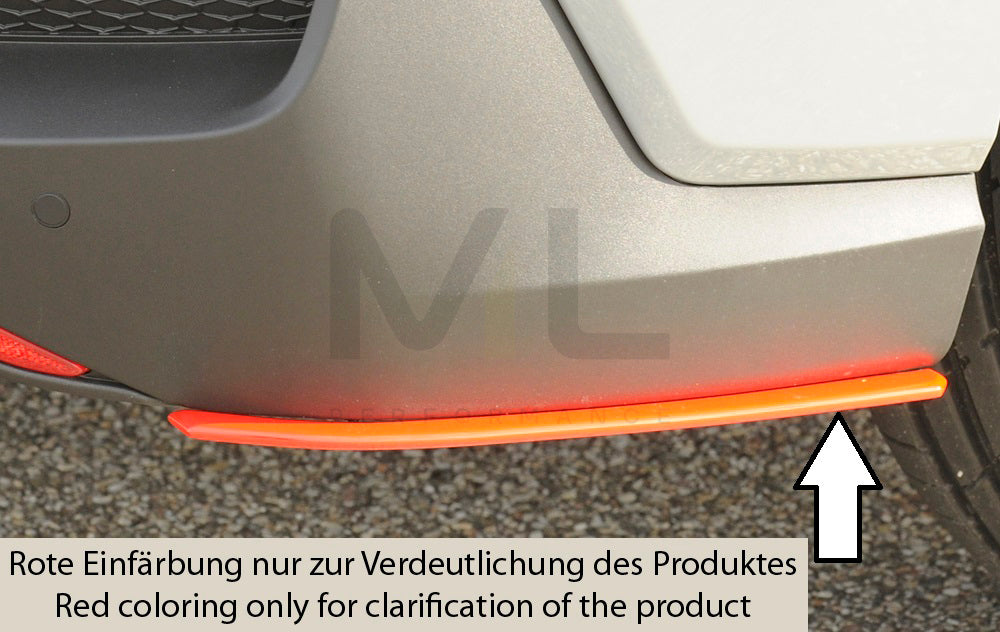 Rieger 00076008 Hyundai Rear Side Splitter (i30 N-Performance & i30 N) 1 | ML Performance UK Car Parts