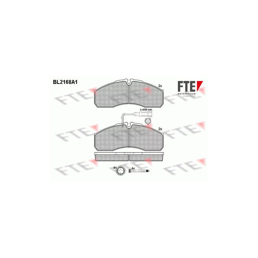 FTE 9500069 Brake Pad Set