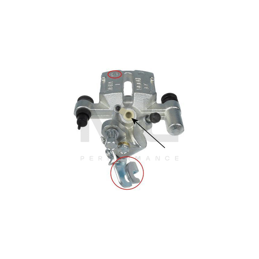TEXTAR 38088600 Brake Caliper for MAZDA MX-5 without holder