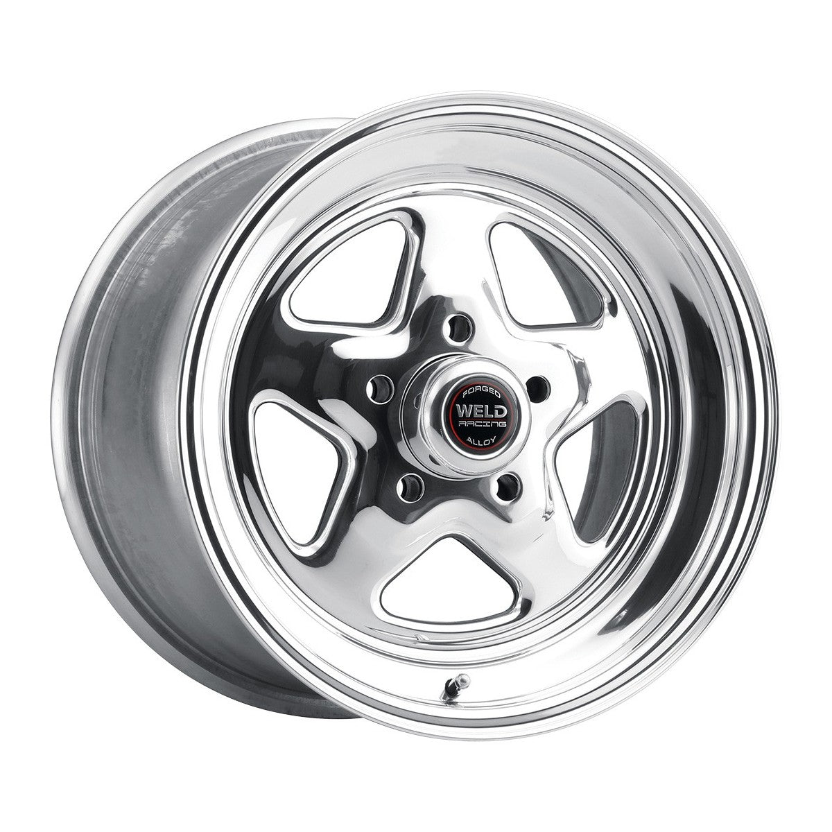 Weld 96-512216 0 Wheel 15x12 5x4.5 ET51 BS8.5 Polished Center - Polished Shell