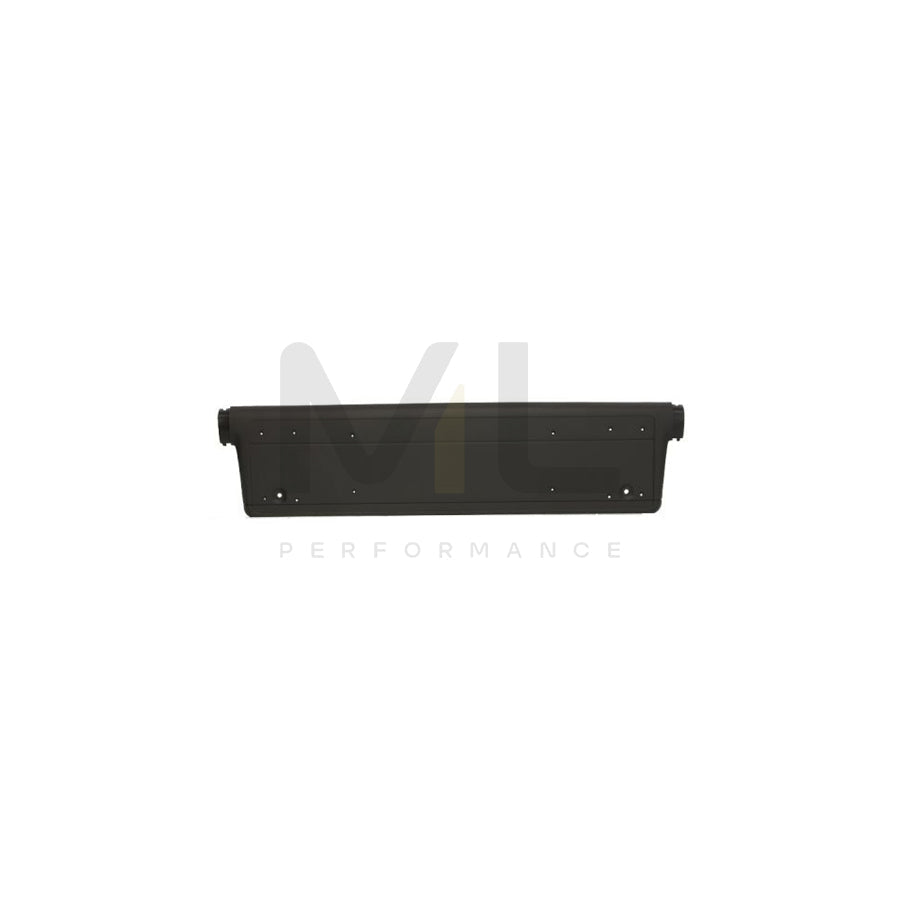 BLIC 5513-00-0061914PP Number plate holder for BMW 3 Series Front, Black, frameless