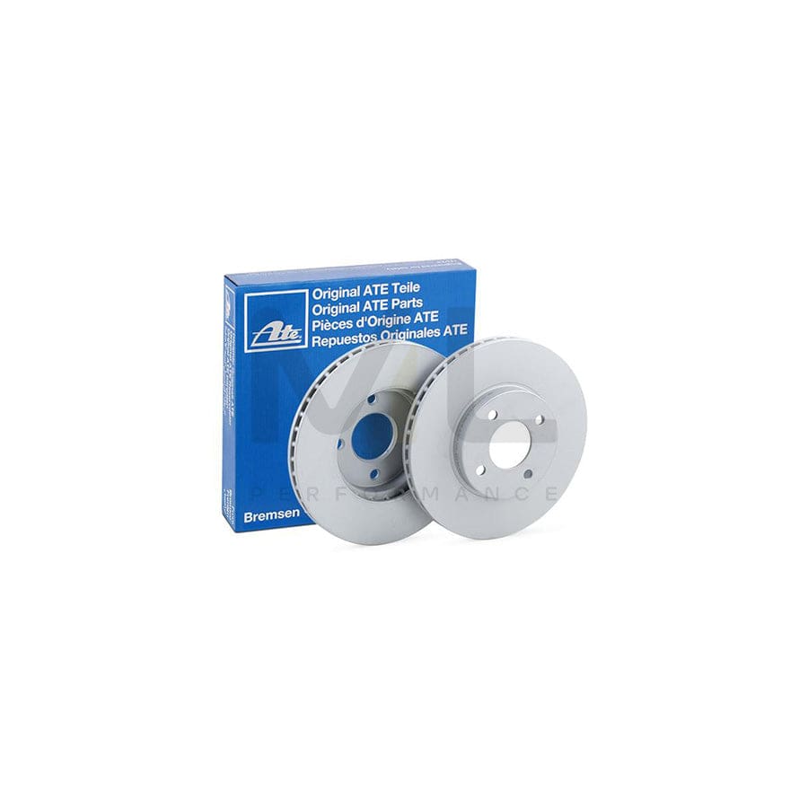 ATE 24.0122-0277.1 Brake Disc Vented, Coated  - 1 piece