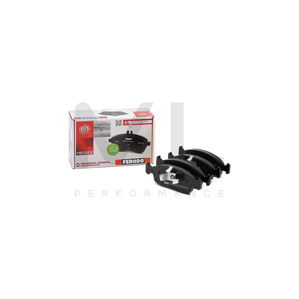 Ferodo Premier Eco Friction FDB4400 Brake Pad Set With Acoustic Wear Warning, With Piston Clip, Without Accessories