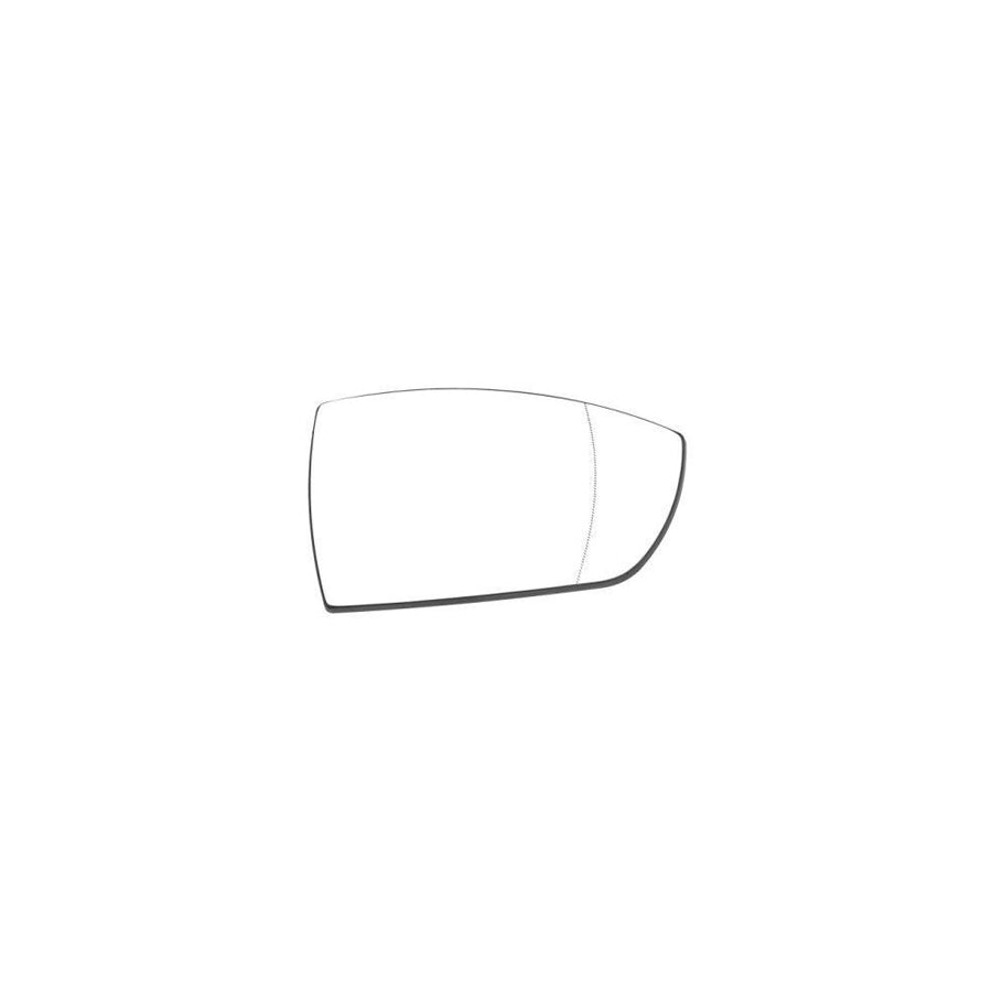 Blic 6102-02-0305692P Mirror Glass, Outside Mirror for Ford Ecosport Mk2