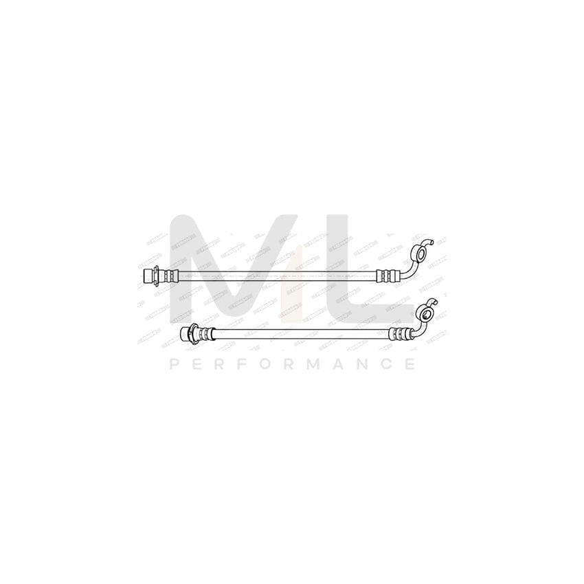 Ferodo FHY2848 Brake Hose for Toyota Rav4 III Off-Road (Xa30) 300Mm, M 10X1