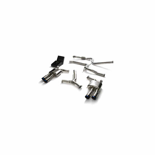 Armytrix AU9C2-QS11B Valvetronic Exhaust System Audi A5 Coupe 2WD B9 2016-2022 with Quad Blue Coated 3.5"