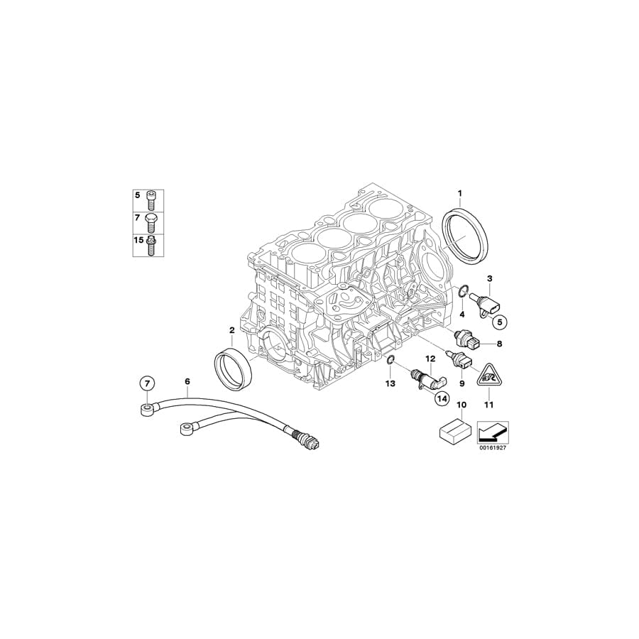 Genuine BMW Mini 12521427615 E93 F02 F03 Socket Housing 2 POL. (Inc. 740e)