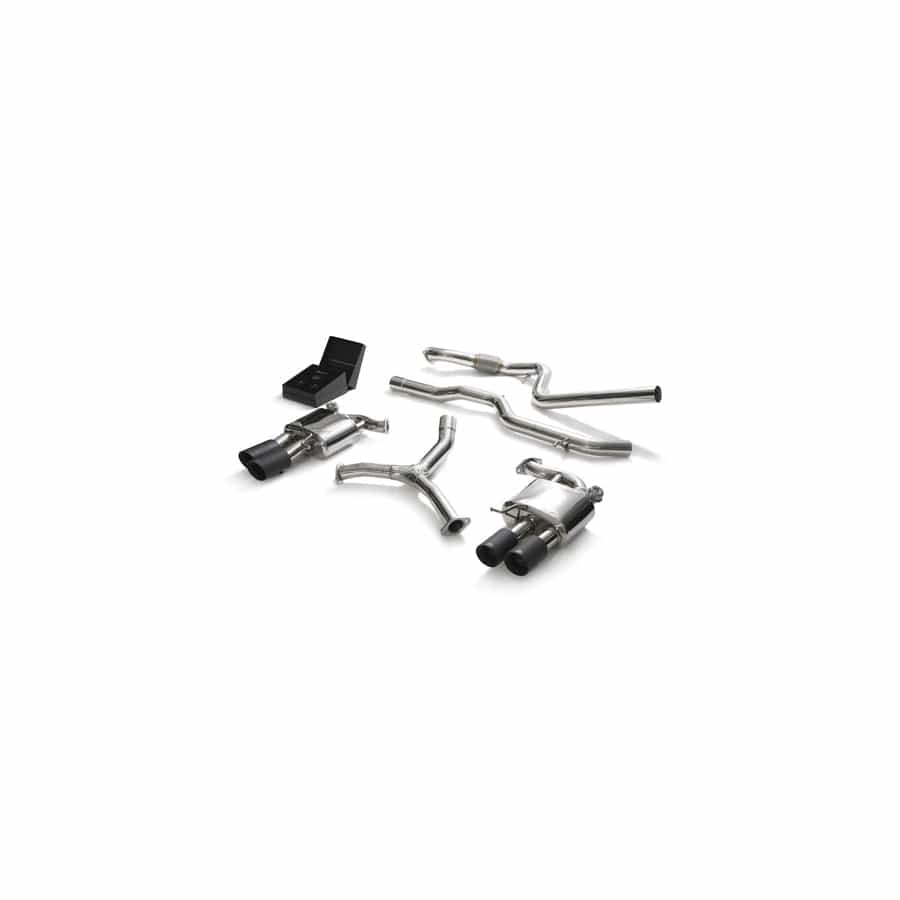 Armytrix AU9C4-QS11M Valvetronic Exhaust System Audi A5 Coupe 4WD B9 2016-2022 with Quad Matte Black 3.5"