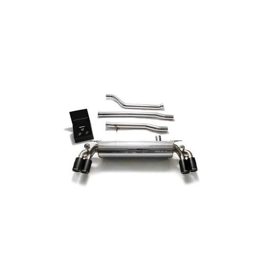 Armytrix BMG35-QC38 Valvetronic Exhaust System BMW 550i G30 | G31 2017+ with Quad Carbon Fiber 4"