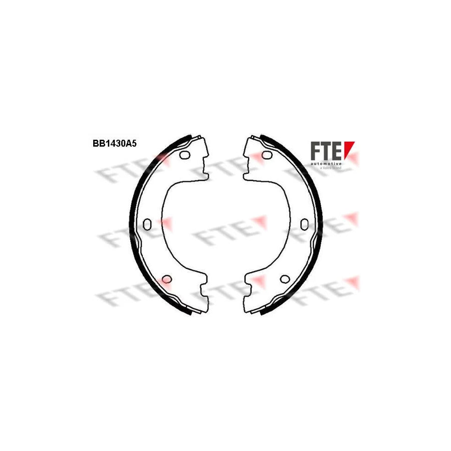 FTE Bb1430A5 Handbrake Shoes