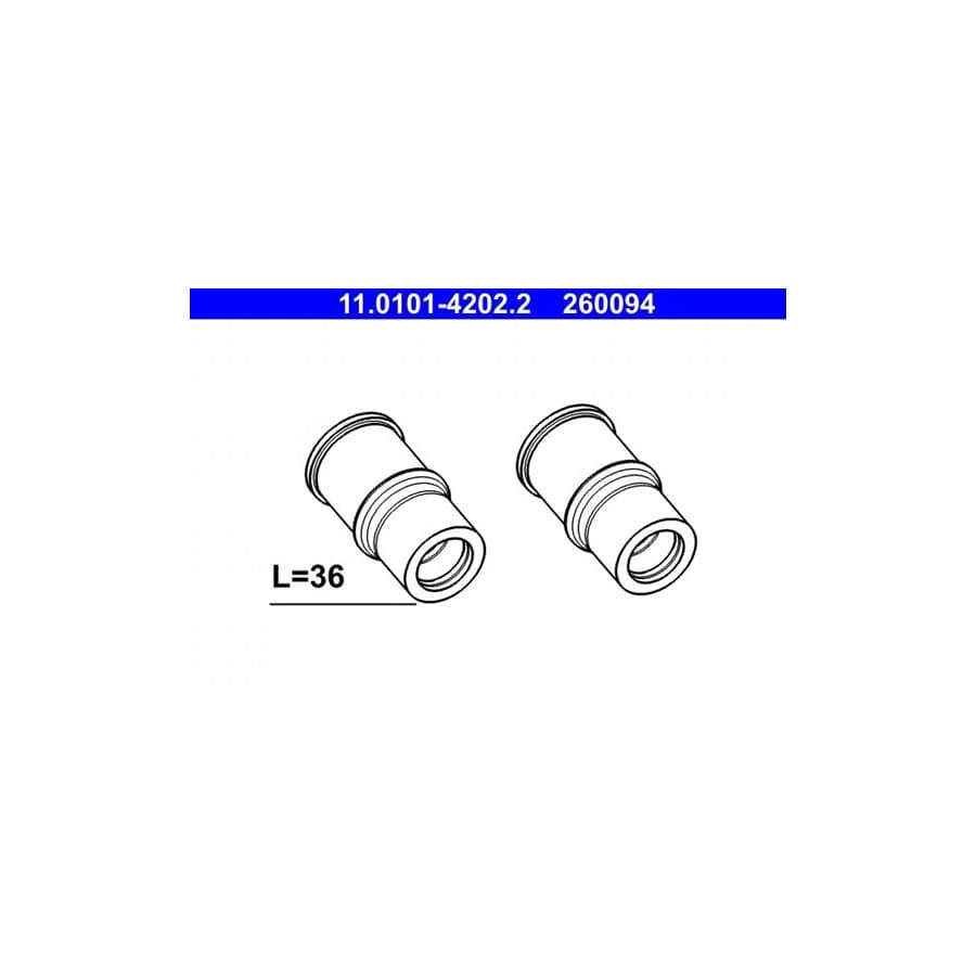 ATE 11.0101-4202.2 Guide Sleeve Kit, Brake Caliper
