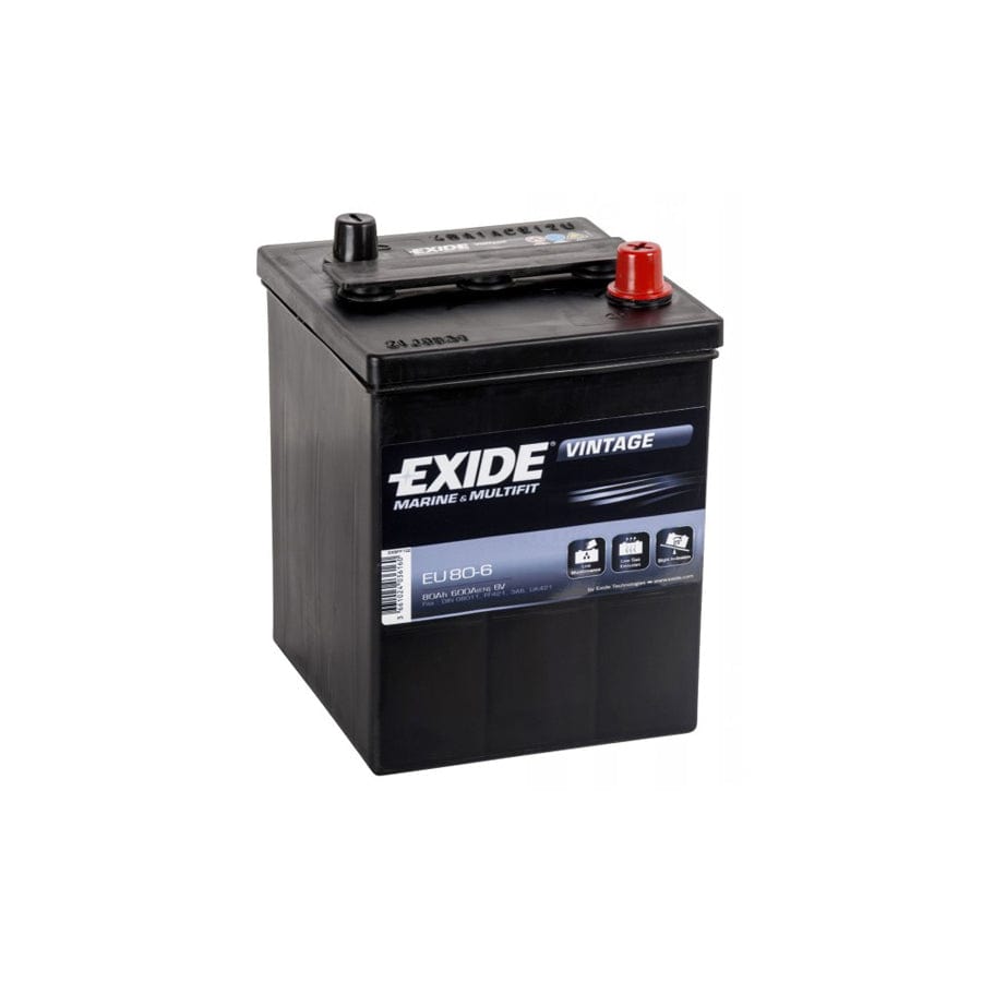 Exide EU806 Vintage Marine Leisure Battery 421SE | ML Performance UK Car Parts