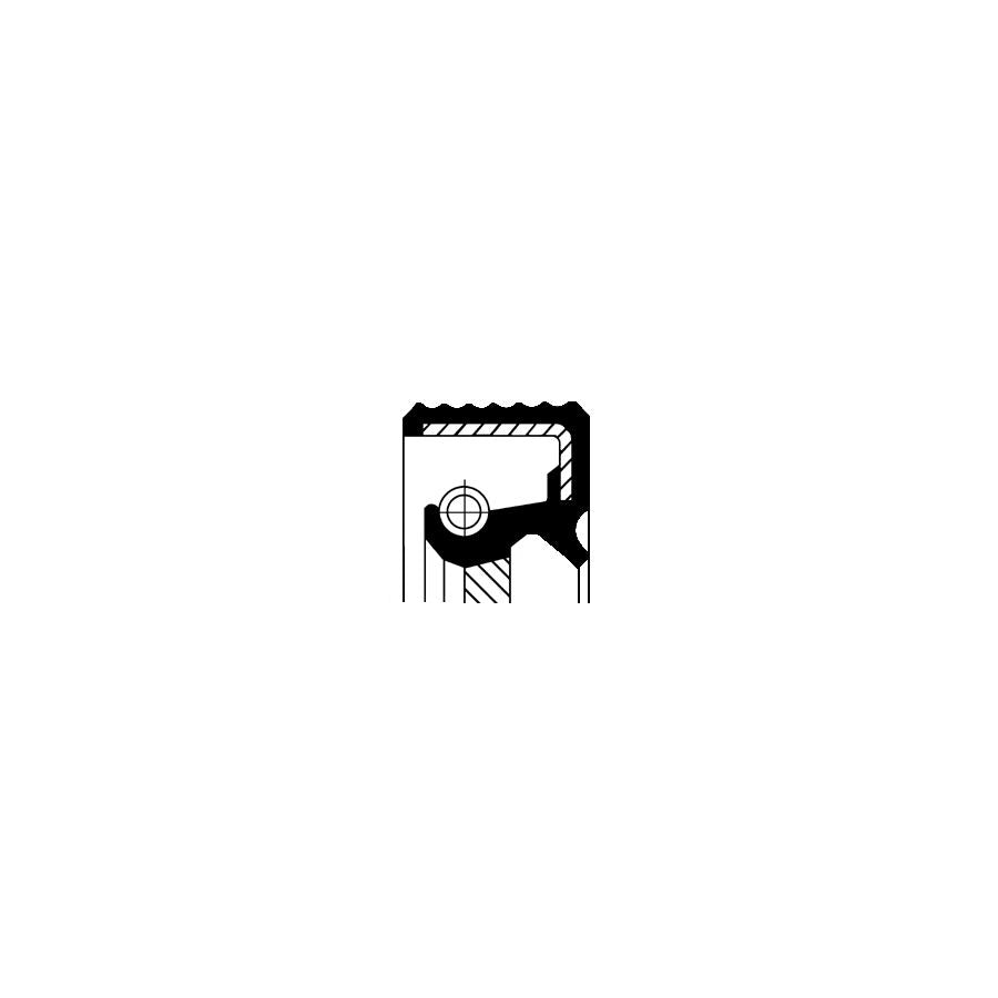 Corteco 01019287B Shaft Seal, Manual Transmission
