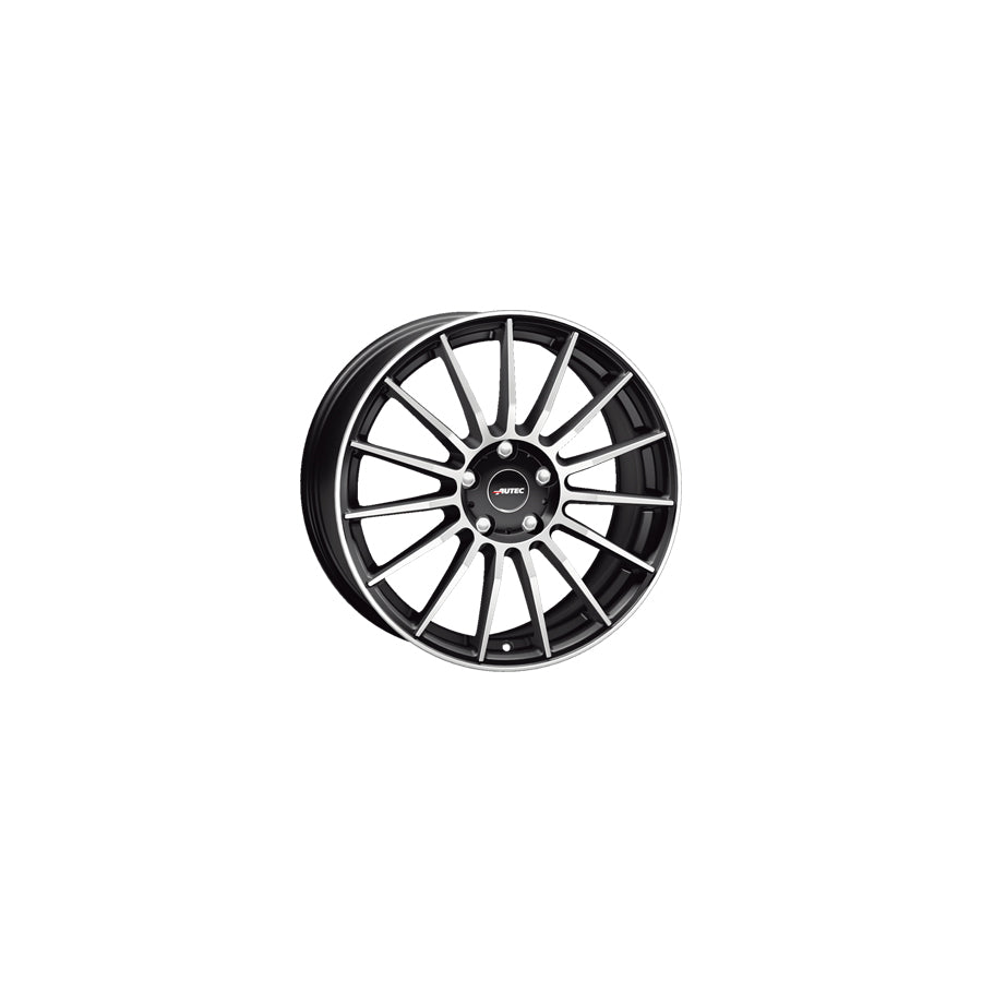 Autec Lamera 8.5x20 ET30 L8520305072116 Matt Black Polished Wheel