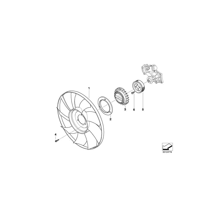 Genuine BMW 11528025827 E52 Spacer Ring (Inc. AlpinaV8)