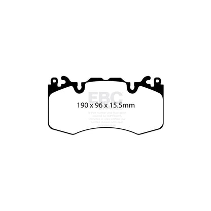 EBC PD01KF1867 Land Rover Range Rover Greenstuff Front Brake Pad & Plain Disc Kit  2 | ML Performance UK Car Parts