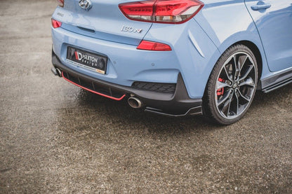 Maxton Design for Hyundai I30N MK3 Hatchback Rear Side Splitters V.3