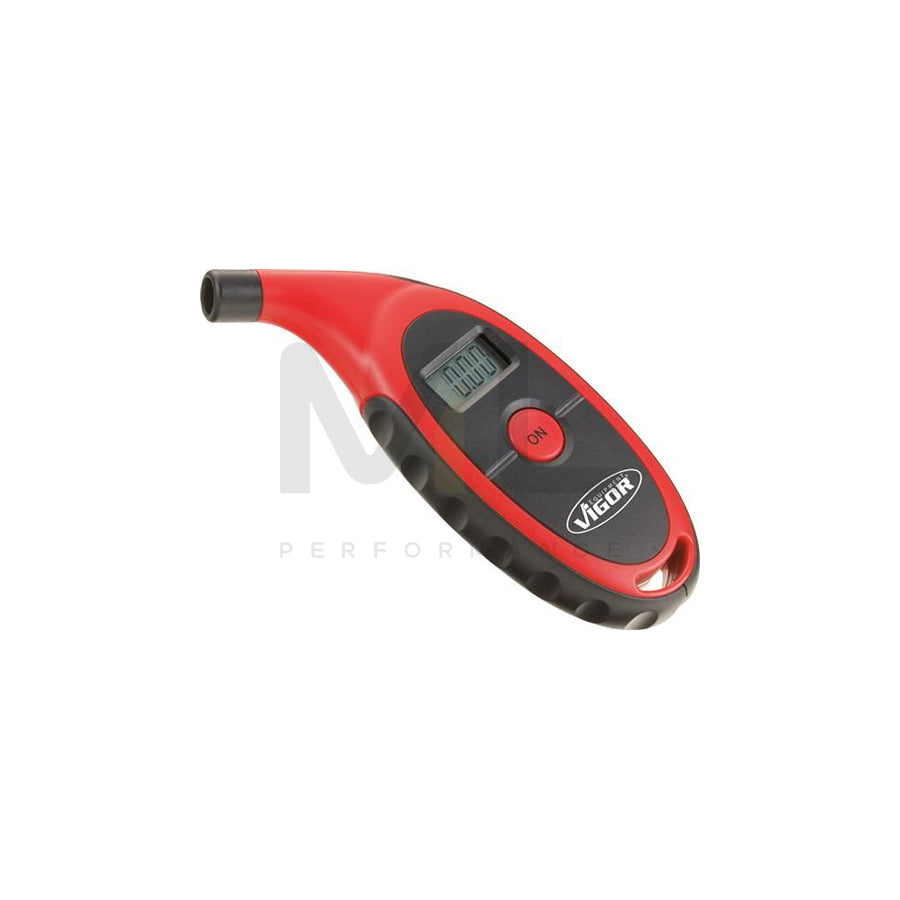 VIGOR V1423 Tyre pressure gauge Electronic, Device for the removal of drive shafts