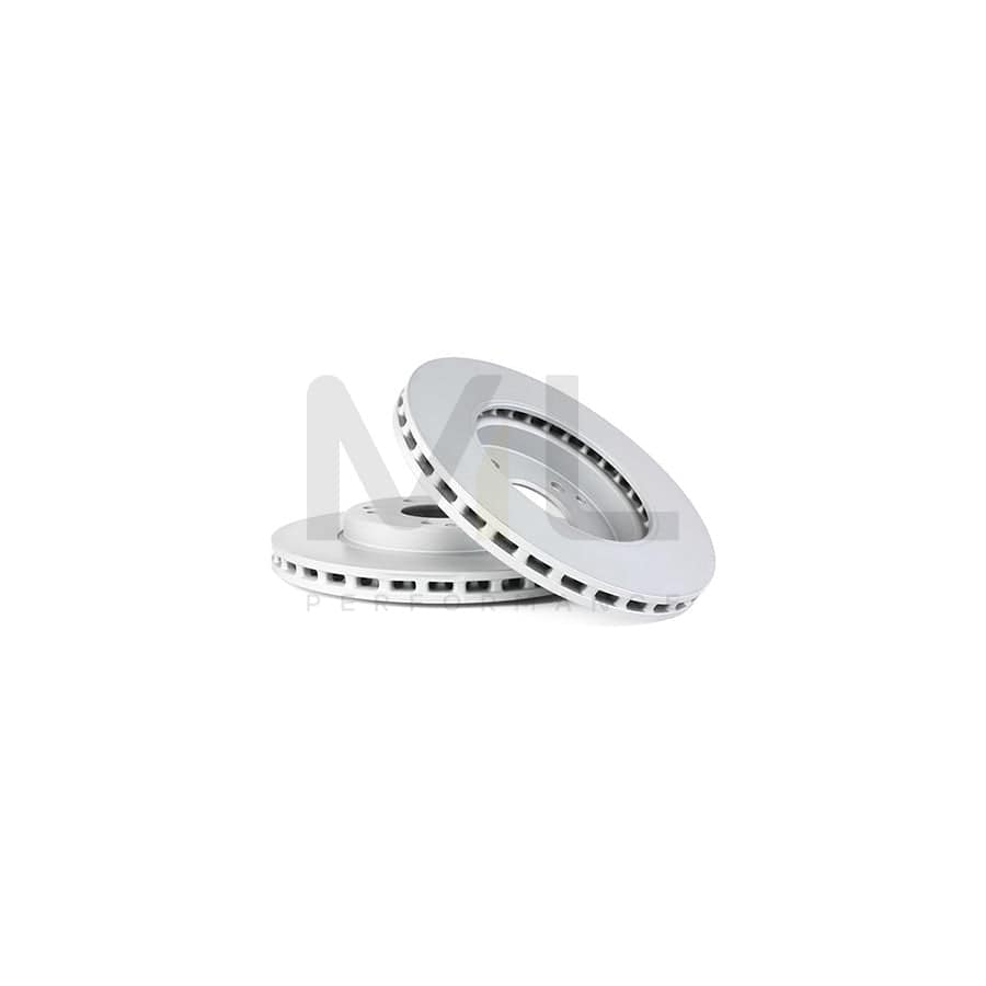 ATE 24.0125-0110.1 Brake Disc Vented, Coated, Alloyed / High-carbon, with bolts/screws  - 1 piece