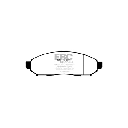 EBC PD40K1363 Nissan Leaf Ultimax Pad & Plain Disc Kit - Akebono Caliper 2 | ML Performance UK Car Parts