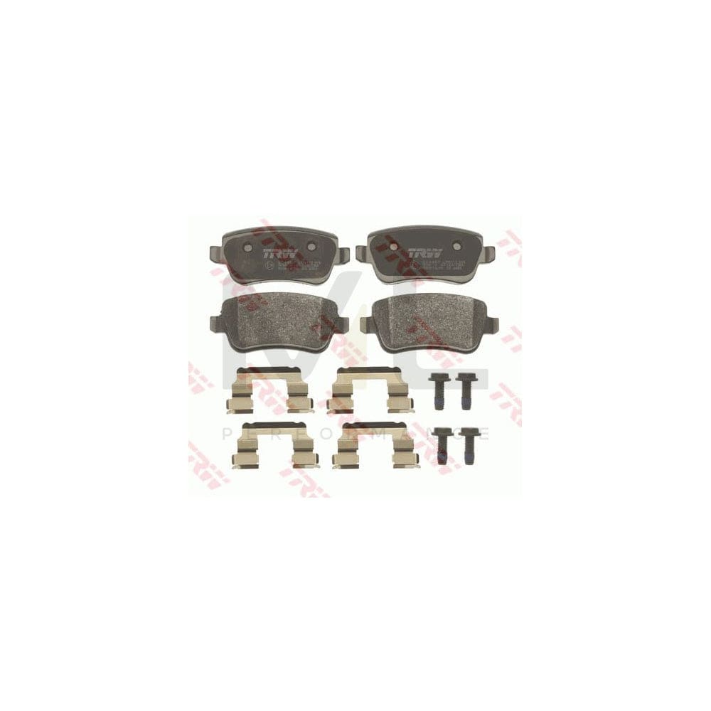 TRW Gdb1638 Brake Pad Set For Fiat Croma Ii Estate (194) Not Prepared For Wear Indicator, With Brake Caliper Screws, With Accessories