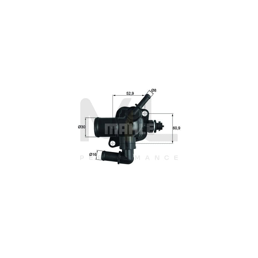 MAHLE ORIGINAL TI 251 88D Engine thermostat Opening Temperature: 88��C, with seal | ML Performance Car Parts