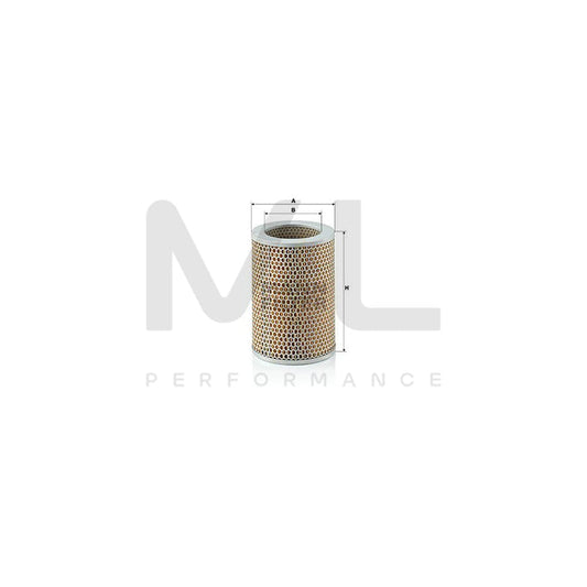 MANN-FILTER C 18 120 Air Filter Filter Insert