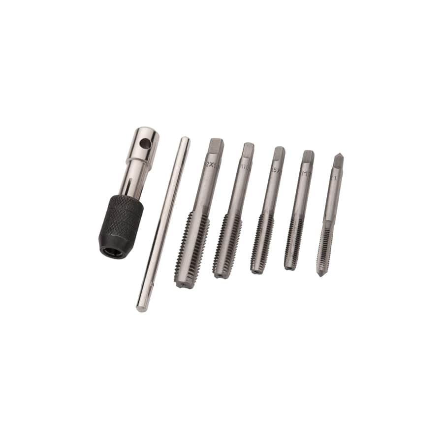 BlueSpot Tools B/S22300 Tap Set (M6-M12), 6 Piece