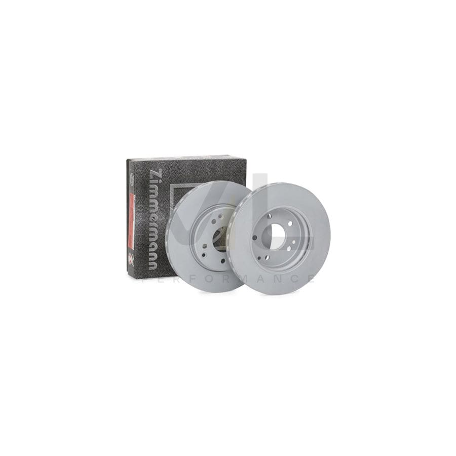 ZIMMERMANN COAT Z 400.1435.20 Brake Disc Internally Vented, Coated, High-carbon  - 1 piece