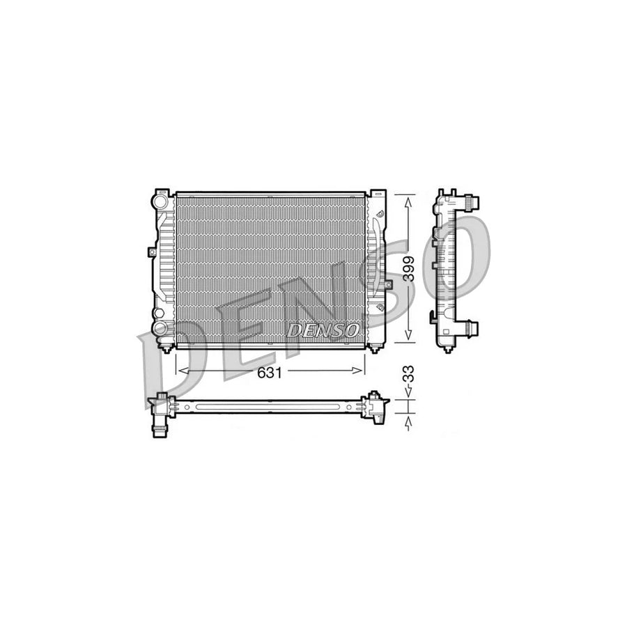 DENSO DRM32029 Engine Radiator