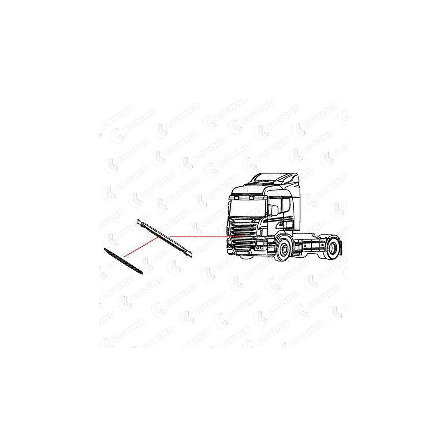 Covind 146/131 Radiator Grille