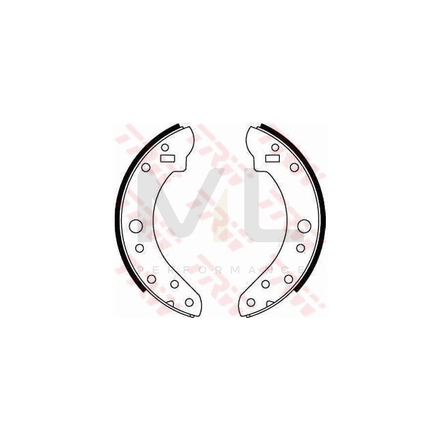 TRW GS6143 Brake Shoe Set