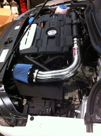 INJEN POLO 6R 2009/- SHORT RAM AIR INTAKE SYSTEM (POLISHED) - ESR310P