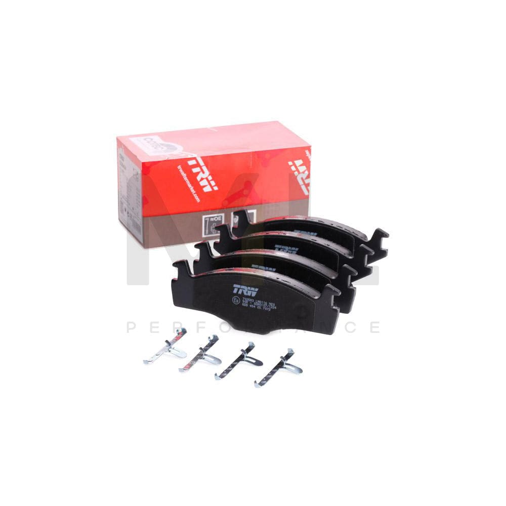TRW Cotec Gdb454 Brake Pad Set Not Prepared For Wear Indicator, With Accessories