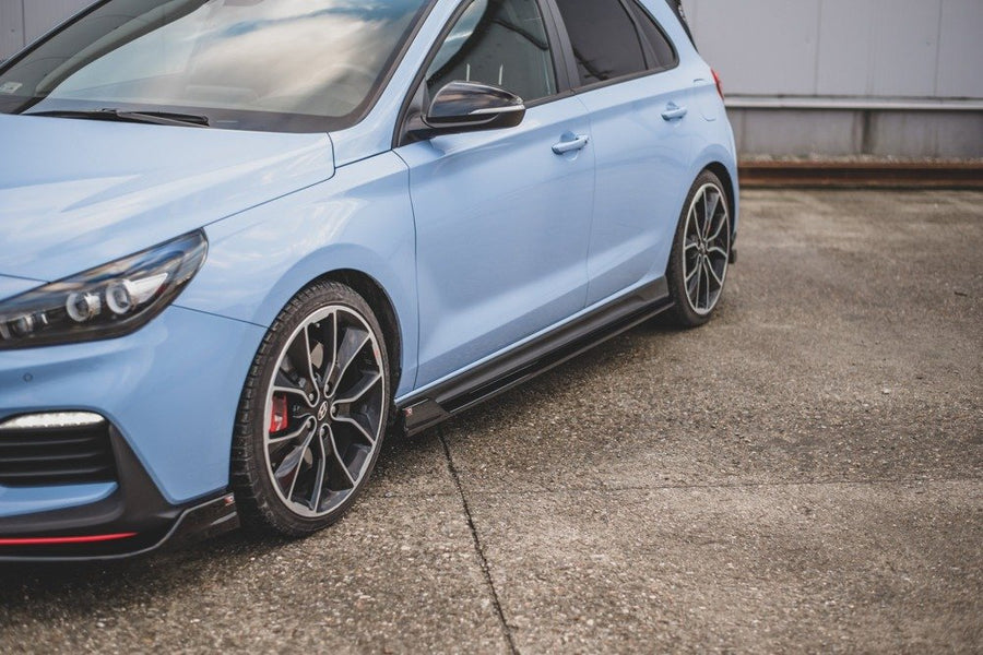 Maxton Design Hyundai I30N MK3 / MK3 FL Hatchback / Fastback Side Skirts Diffusers V.5