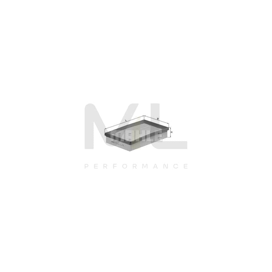 MAHLE ORIGINAL LX 1074 Air Filter for FIAT STILO Filter Insert | ML Performance Car Parts