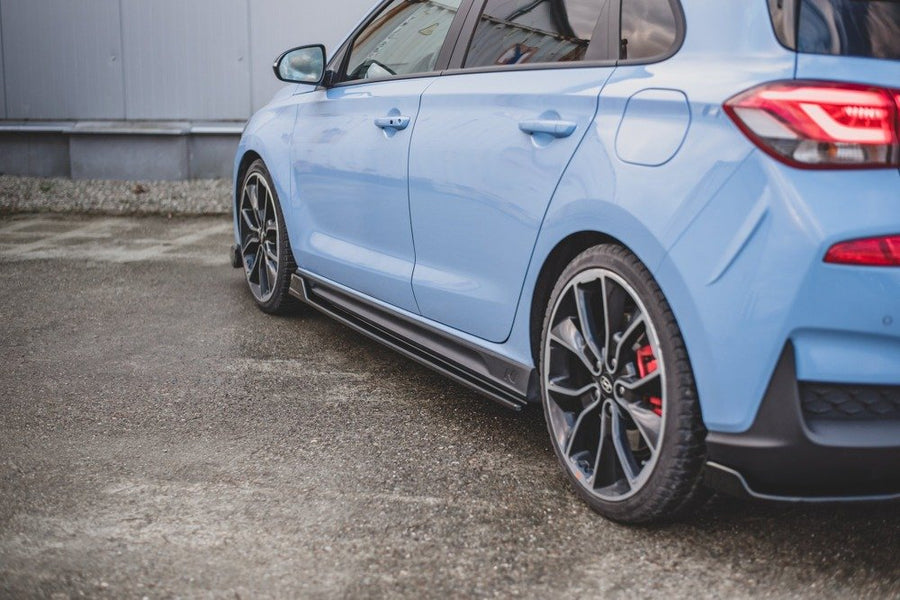 Maxton Design Hyundai I30N MK3 / MK3 FL Hatchback / Fastback Side Skirts Diffusers V.5