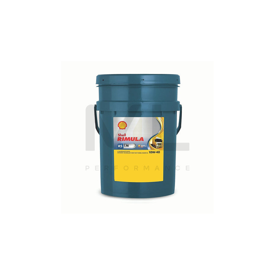 Shell Rimula R5 LM 10W-40 - 24 x 1qt | ML Performance UK Car Parts