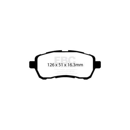 EBC PD08KF623 Suzuki Swift Yellowstuff Front Brake Pad & USR Disc K 2 | ML Performance UK Car Parts