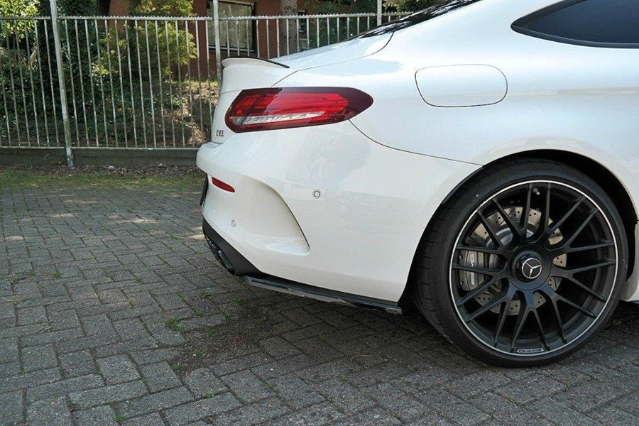 Maxton Design Mercedes Benz C63 AMG W205 Coupe Rear Side Splitters