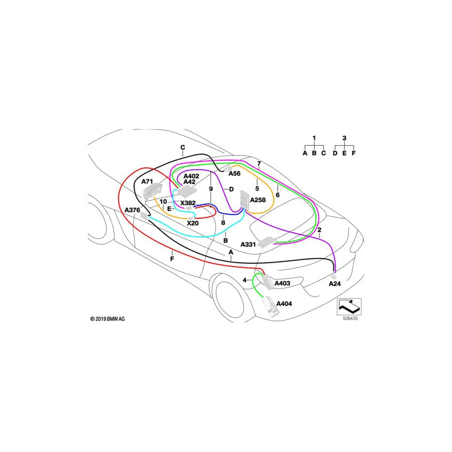 Genuine BMW 61118718083 G29 Repair Module Ethernet (Inc. Z4 20i, Z4 30i & Z4 M40i)