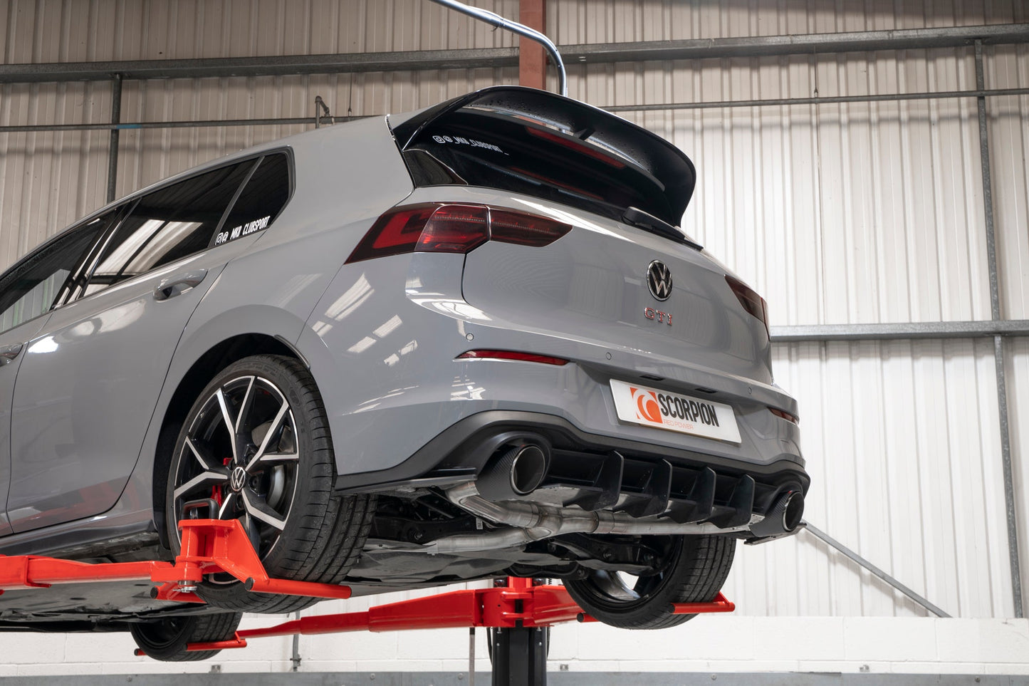 Scorpion SVW070CF VW Golf GTI MK8 Resonated Predator Gpf-Back System | ML Performance UK UK