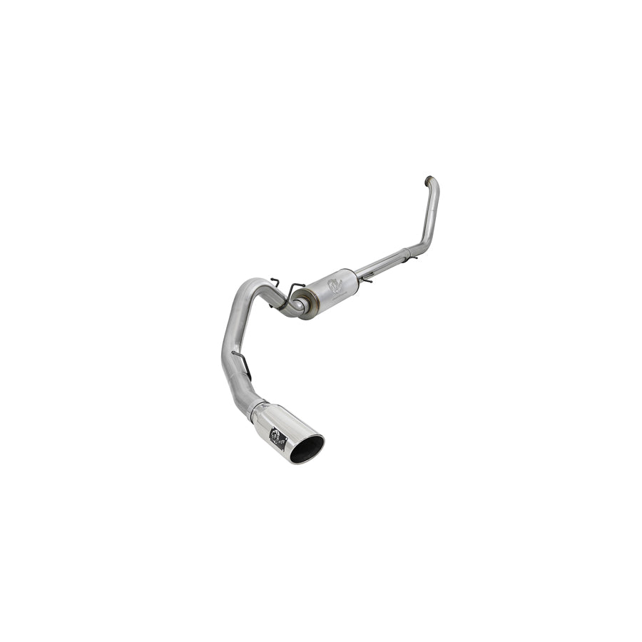 aFe 49-43008-P Turbo-Back Exhaust System Ford Excursion 00-03 V8-7.3L (td)