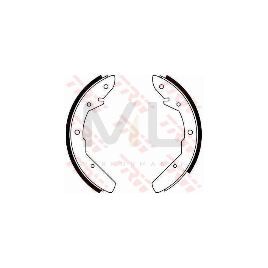 TRW GS8149 Brake Shoe Set for VW TRANSPORTER