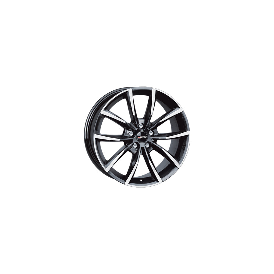 Autec Astana 9x19 ET48 AS9019485113011 Black Polished Wheel