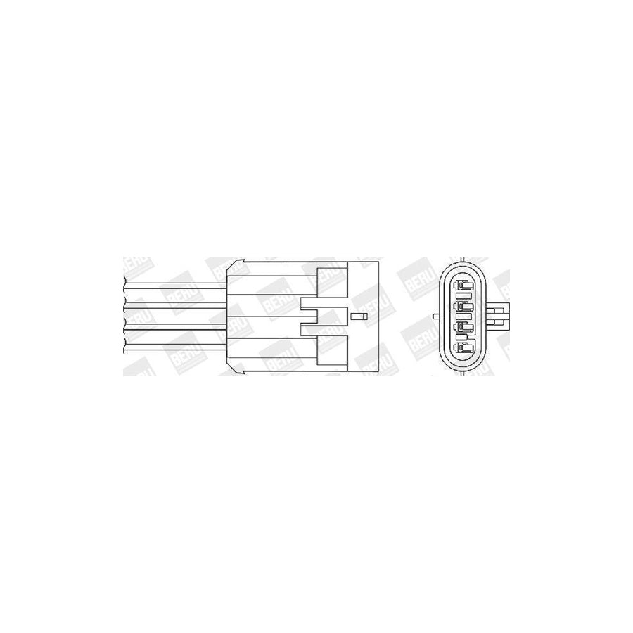 Beru Oph086 Lambda Sensor
