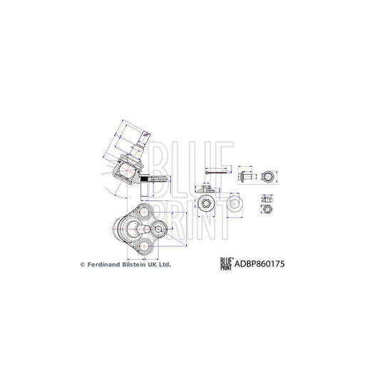 Blue Print Adbp860175 Ball Joint